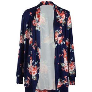 Floral Boho Cardigan Size XL